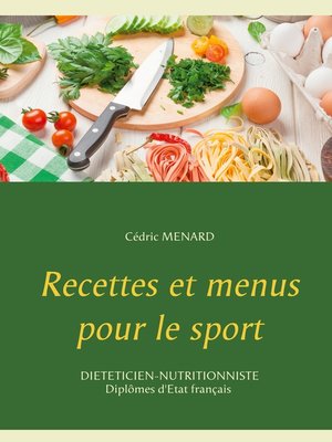 cover image of Recettes et menus pour le sport